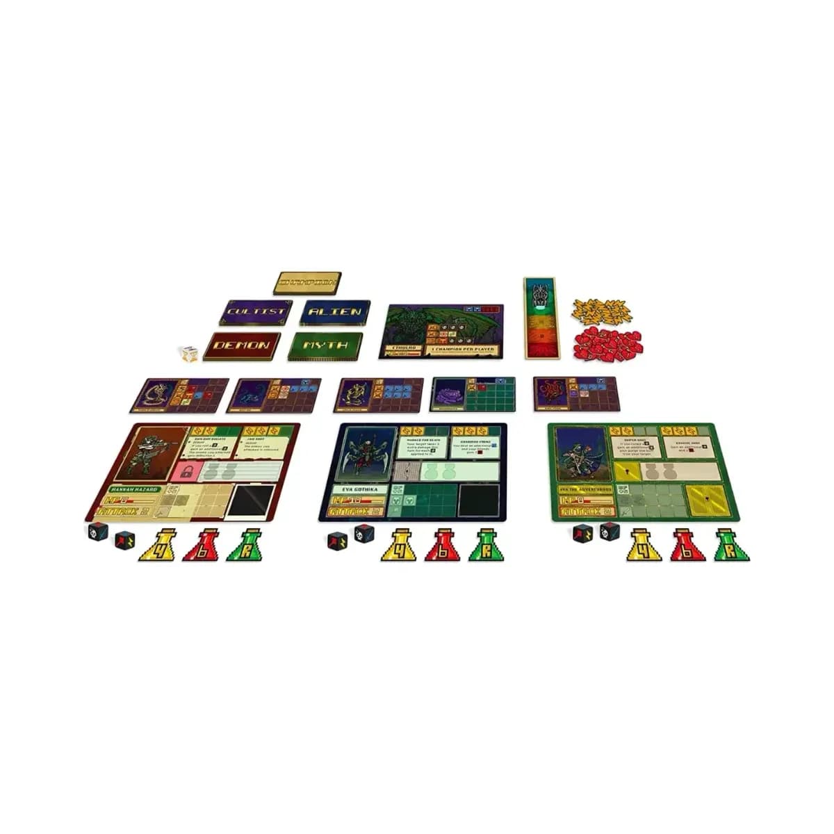8 Bit Attack Board Game - Image 2