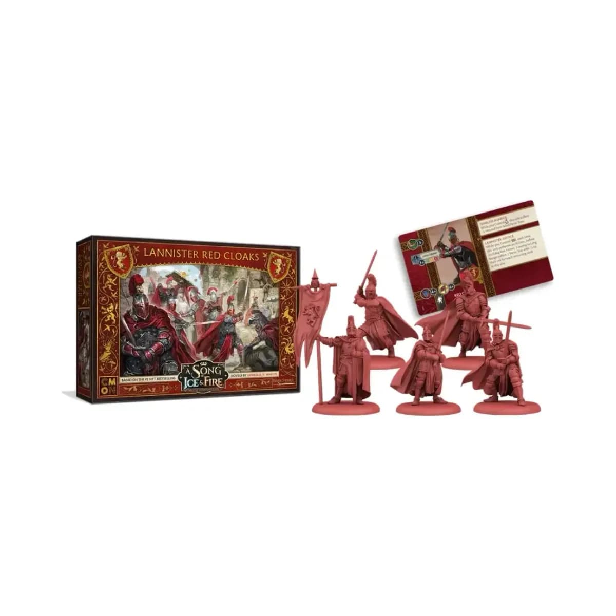 A Song of Ice & Fire: Lannister Red Cloaks Miniatures - Image 3