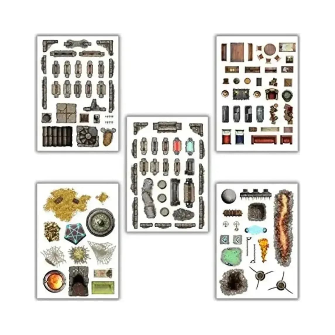 Add-On Scenery for RPG Battle Maps - Dungeon Decorations - Image 2