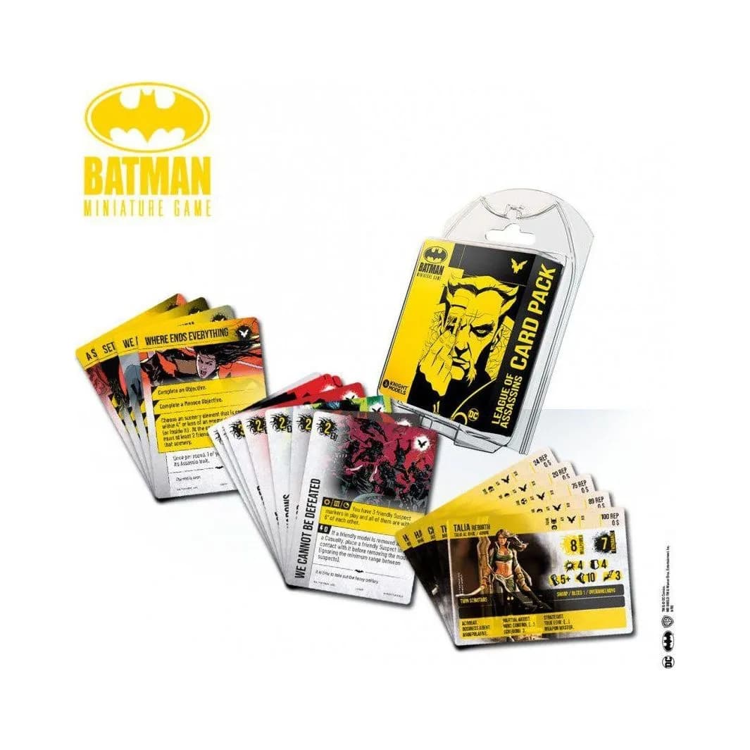 Batman Miniature Game - League Of Assassins Card Pack - Image 2
