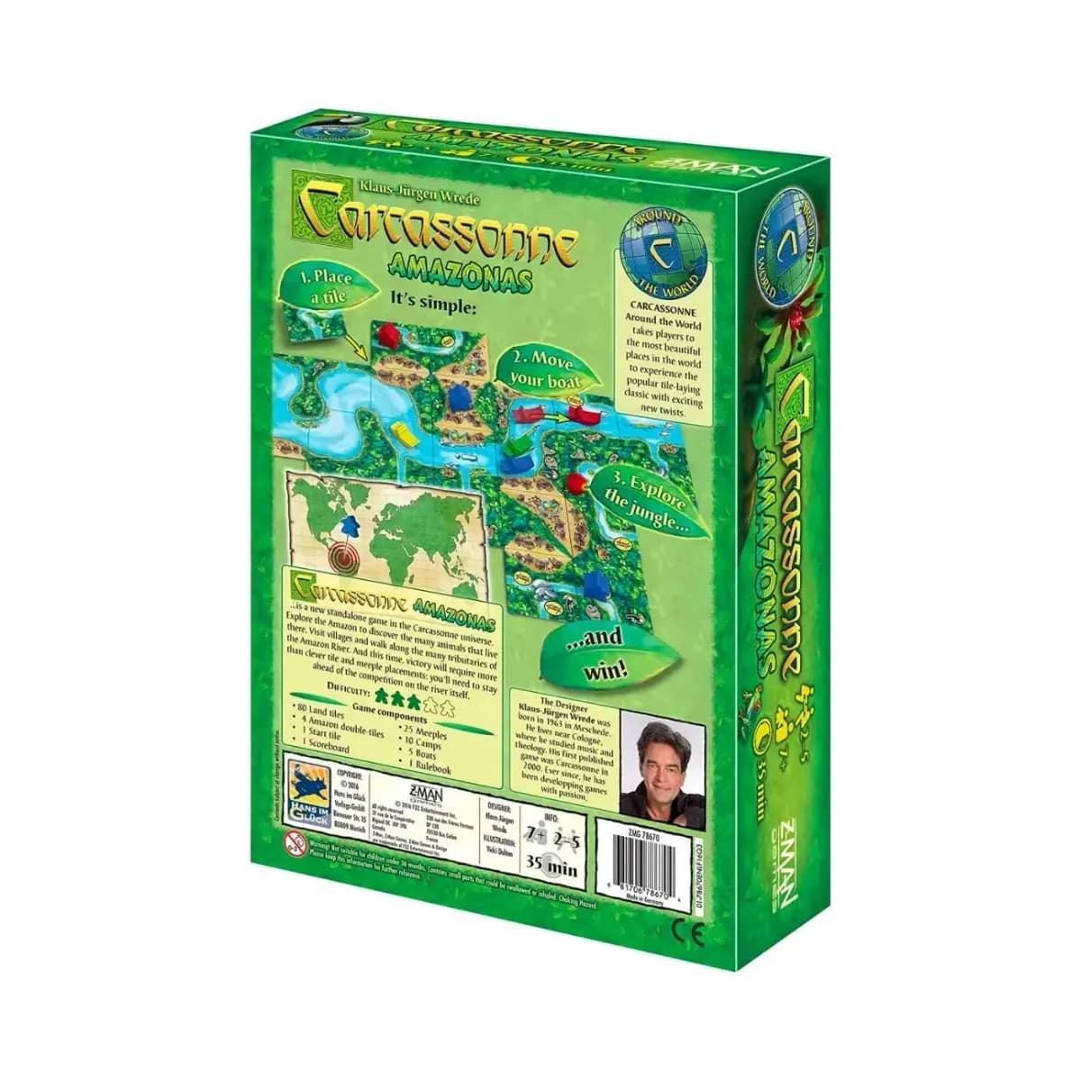 Carcassonne Amazonas Board Game - Image 4