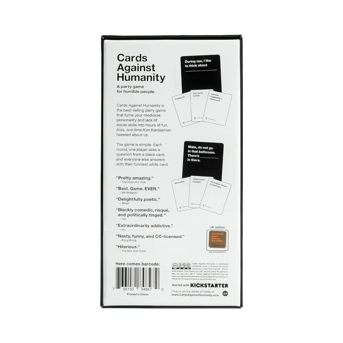 Cards Against Humanity (UK Version) - Image 4