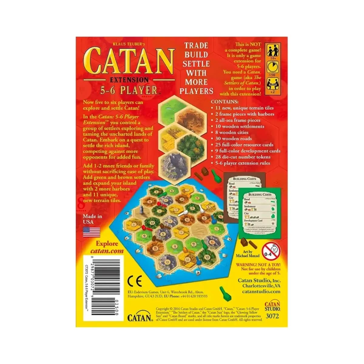 CATAN 5 & 6 Player Exp (2015 Refresh) - Image 3