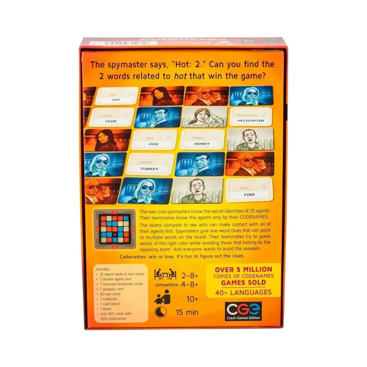 Codenames Card Game - Image 6