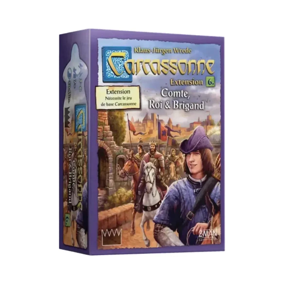 Count, King and Robber: Carcassonne Expansion 6