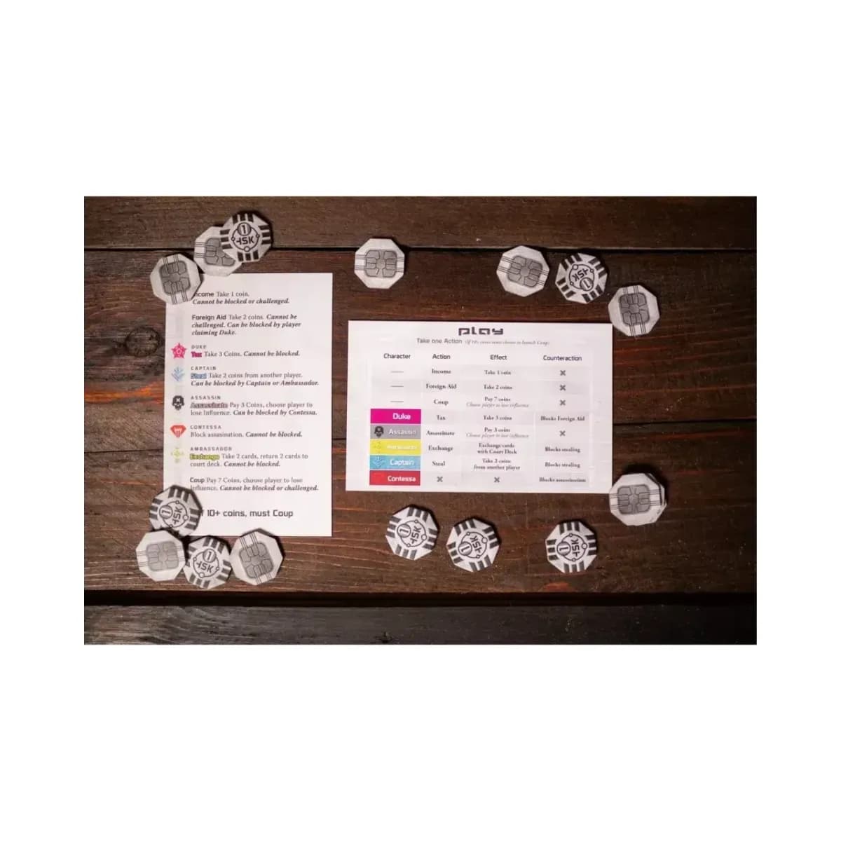 Coup Board Game - Image 4