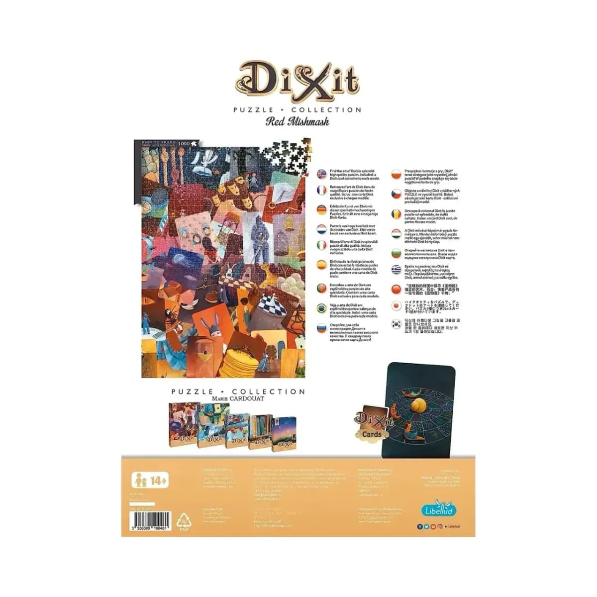Dixit Red Mishmash 1000 Piece Jigsaw Puzzle - Image 5