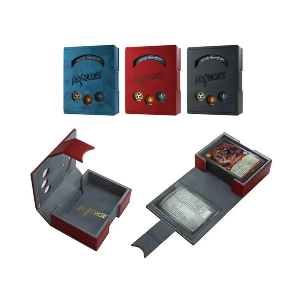 Gamegenic KeyForge Deck Book: Red - Image 2
