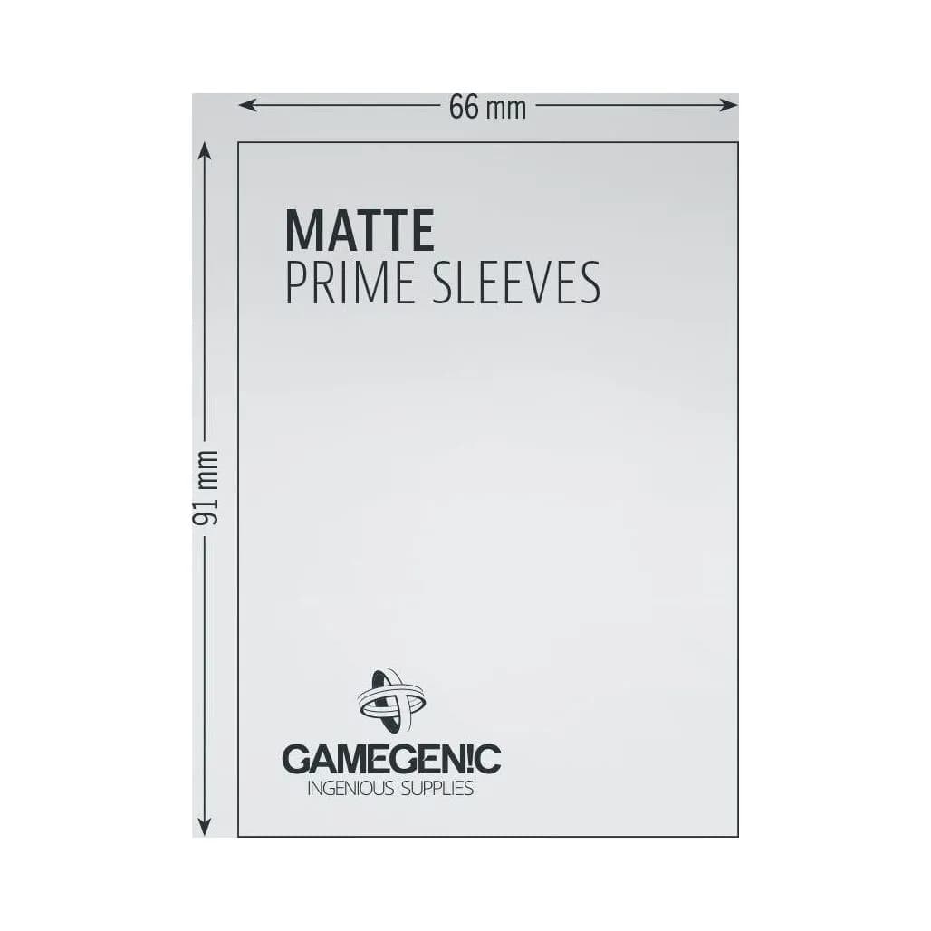 Gamegenic Matte Prime Sleeves (100-Pack) - Dark Grey - Image 3