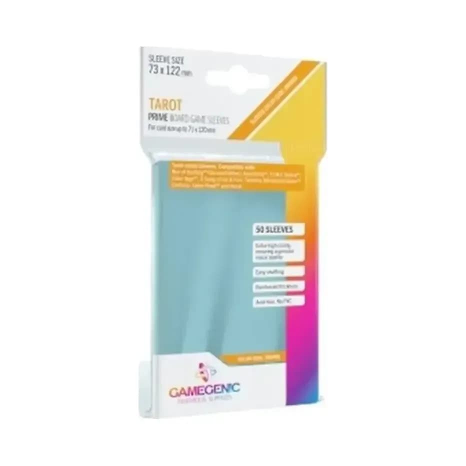 Gamegenic PRIME Tarot-Sized Sleeves 73 X 122 Mm - 50 Sleeves