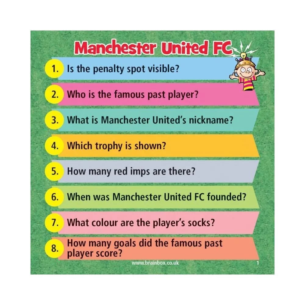 Green Board Games BrainBox Football - Image 5