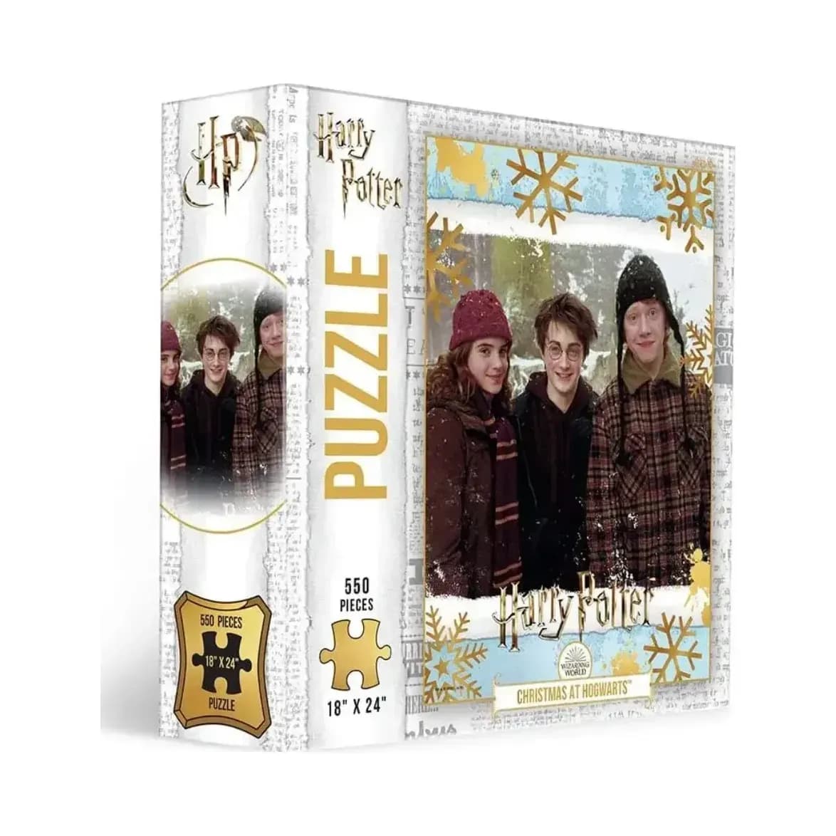 Harry Potter Christmas at Hogwarts 550 Piece Puzzle - Image 3