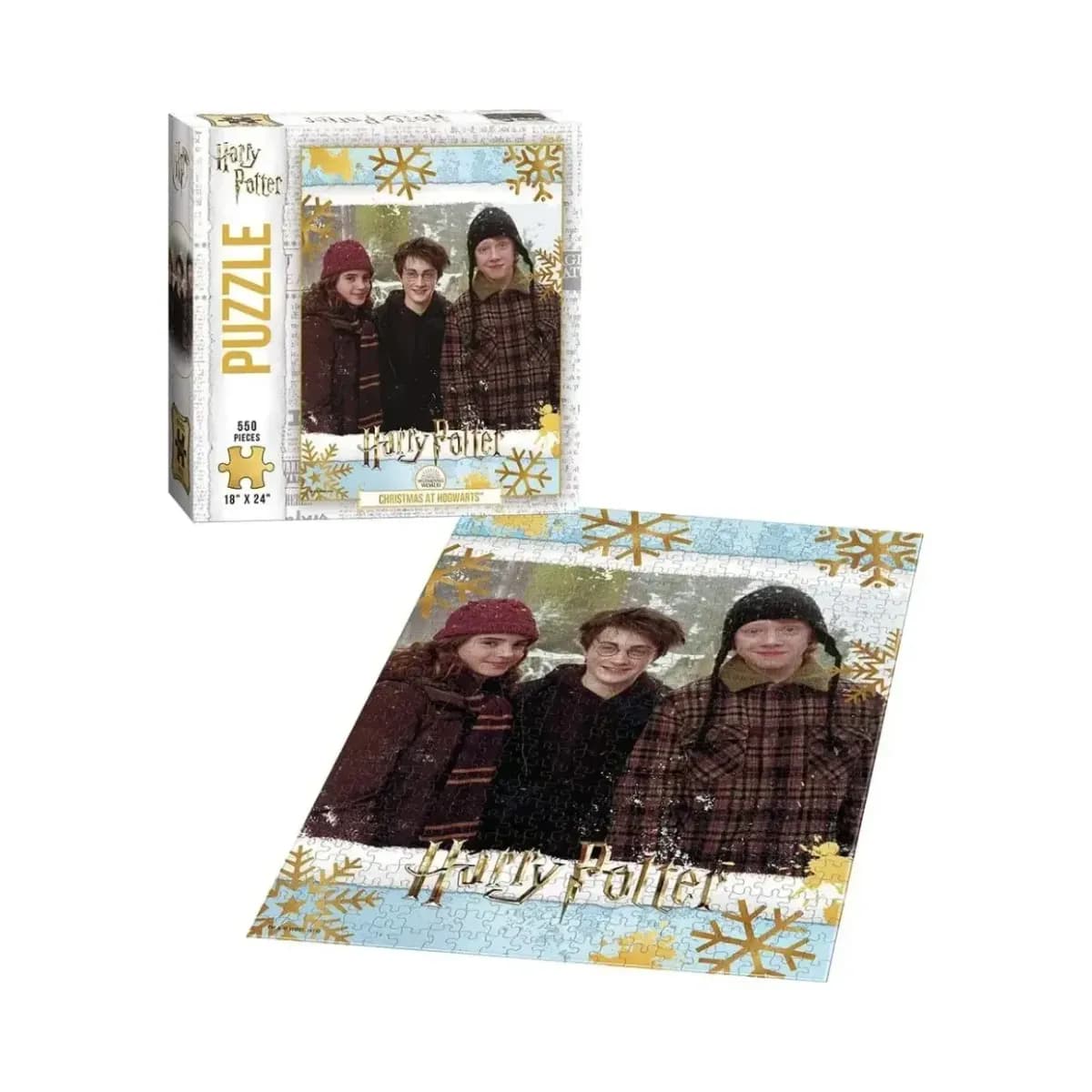 Harry Potter Christmas at Hogwarts 550 Piece Puzzle - Image 4