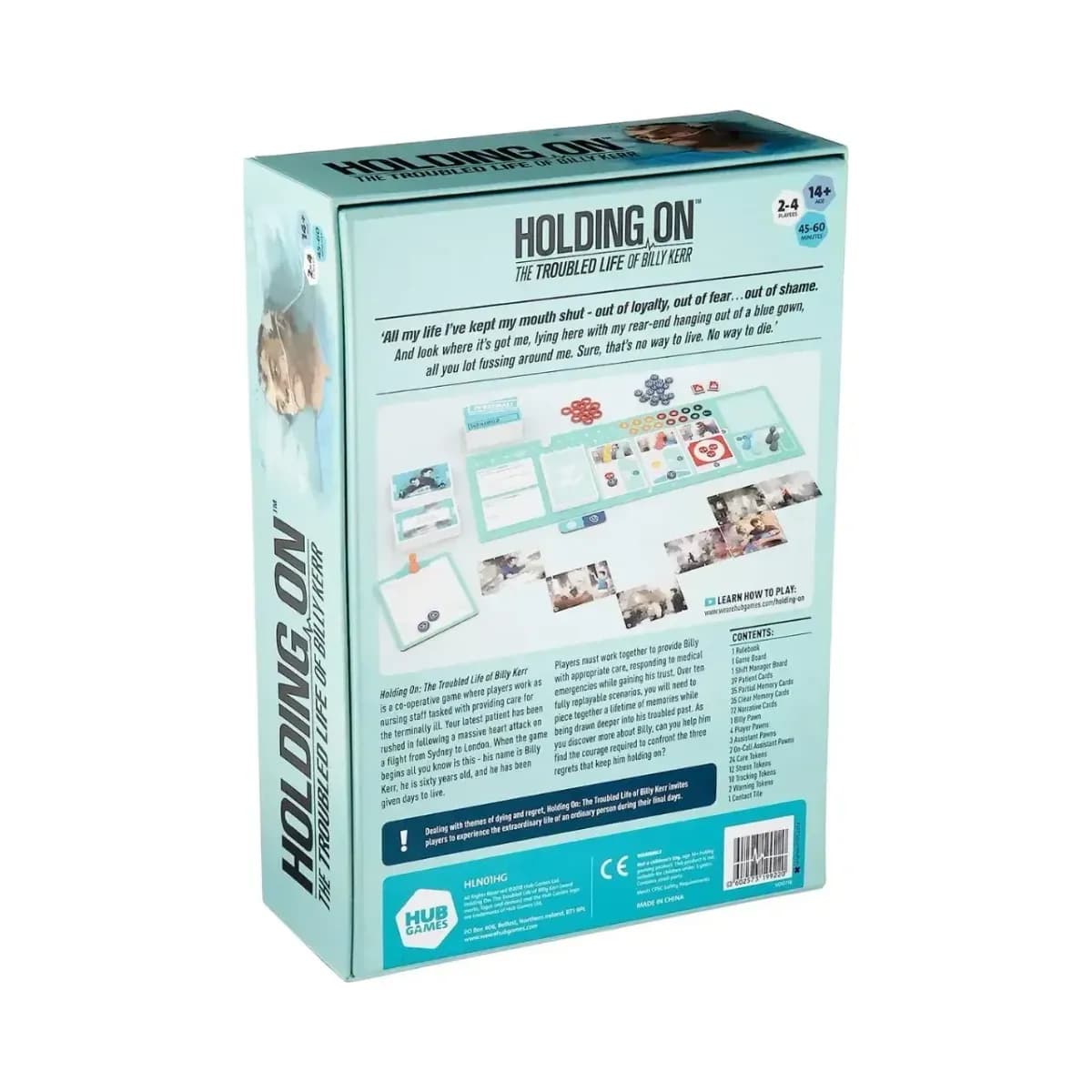 Holding On The Troubled Life of Billy Kerr Board Game - Image 2