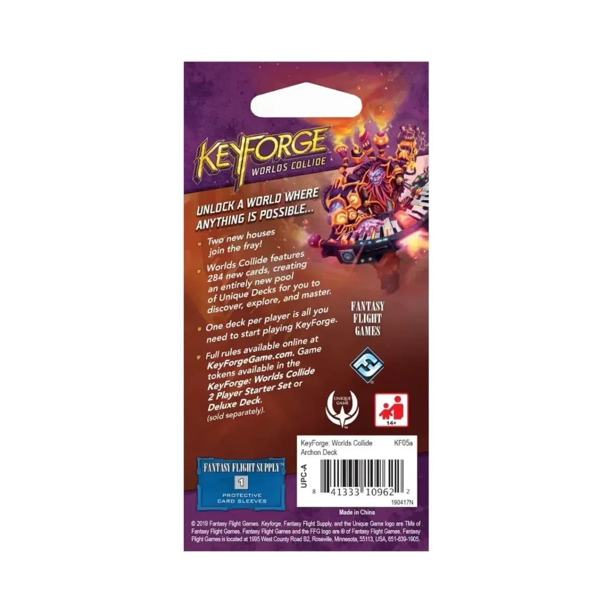 Keyforge Worlds Collide Archon Deck - Image 2