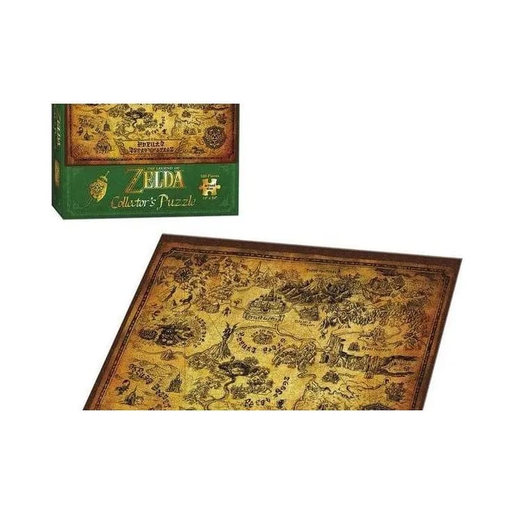 Legend of Zelda Hyrule Map Collector's 550 Piece Puzzle - Image 2
