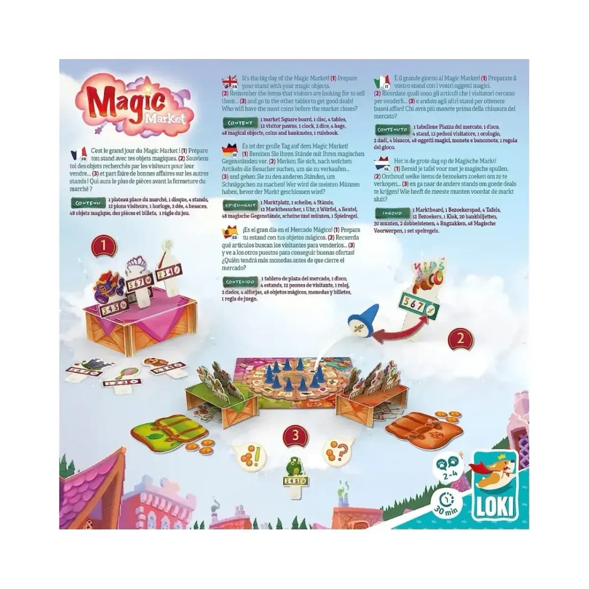 Magic Market Board Game - Image 2