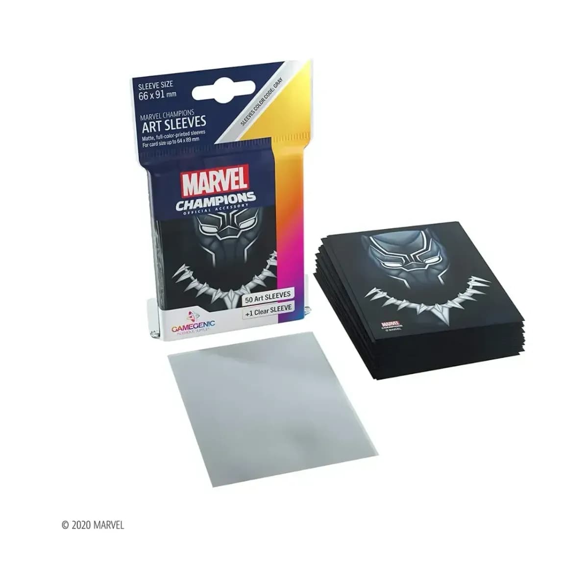 Marvel Champions Art Sleeves:  Black Panther - Image 2
