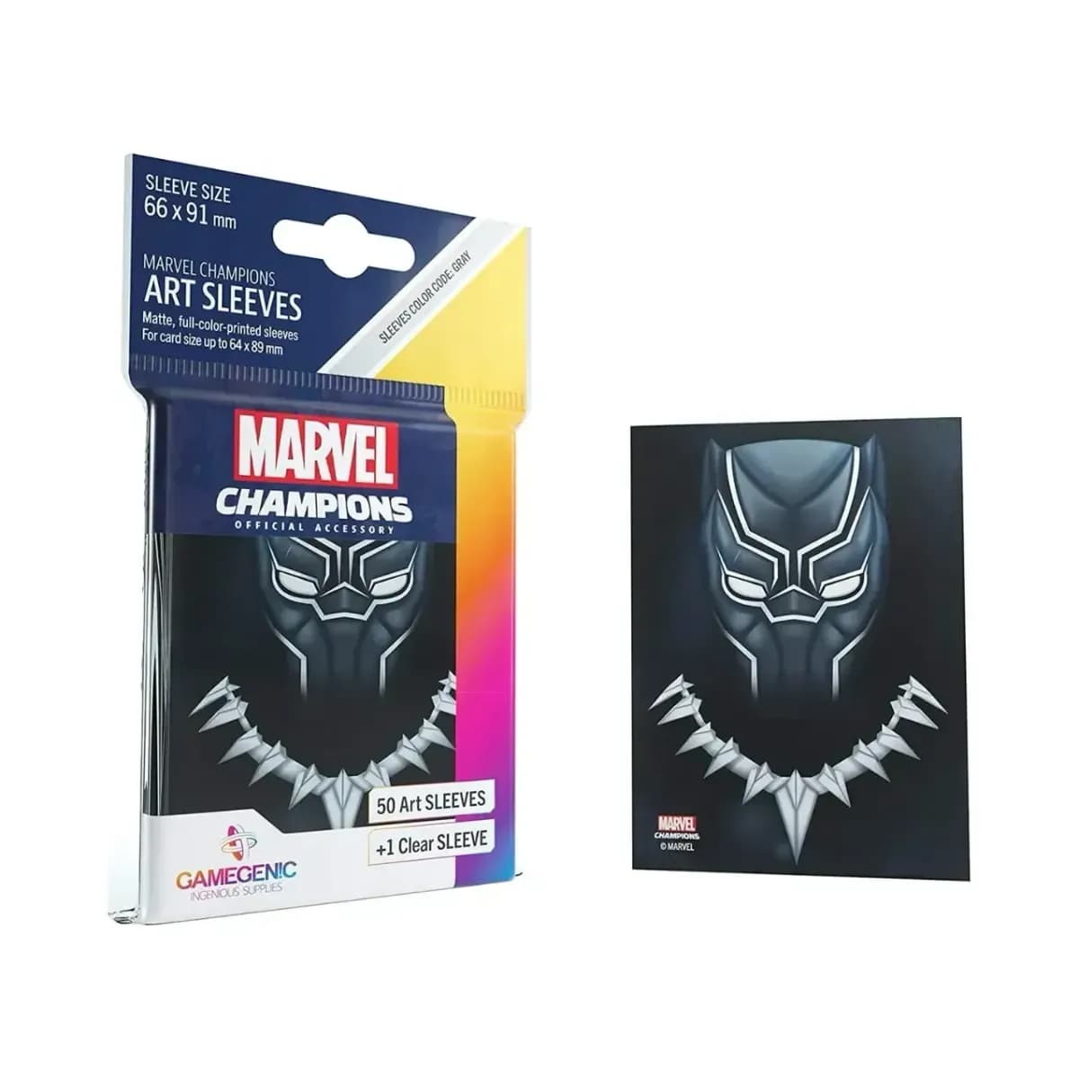 Marvel Champions Art Sleeves:  Black Panther - Image 3