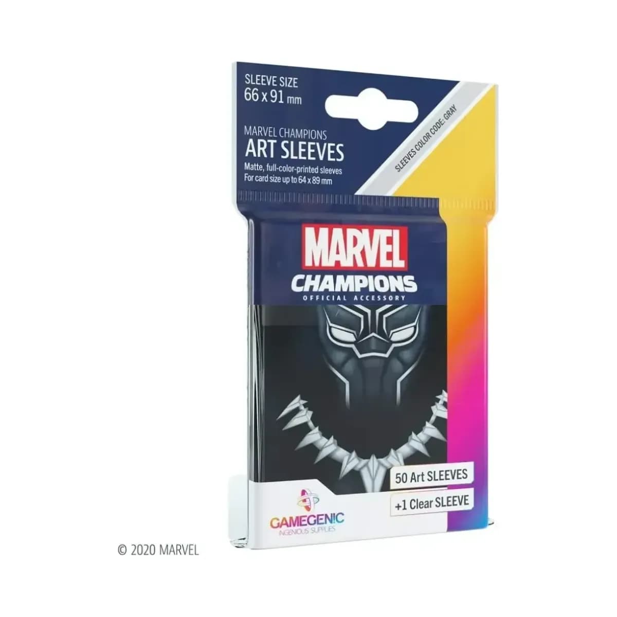 Marvel Champions Art Sleeves:  Black Panther