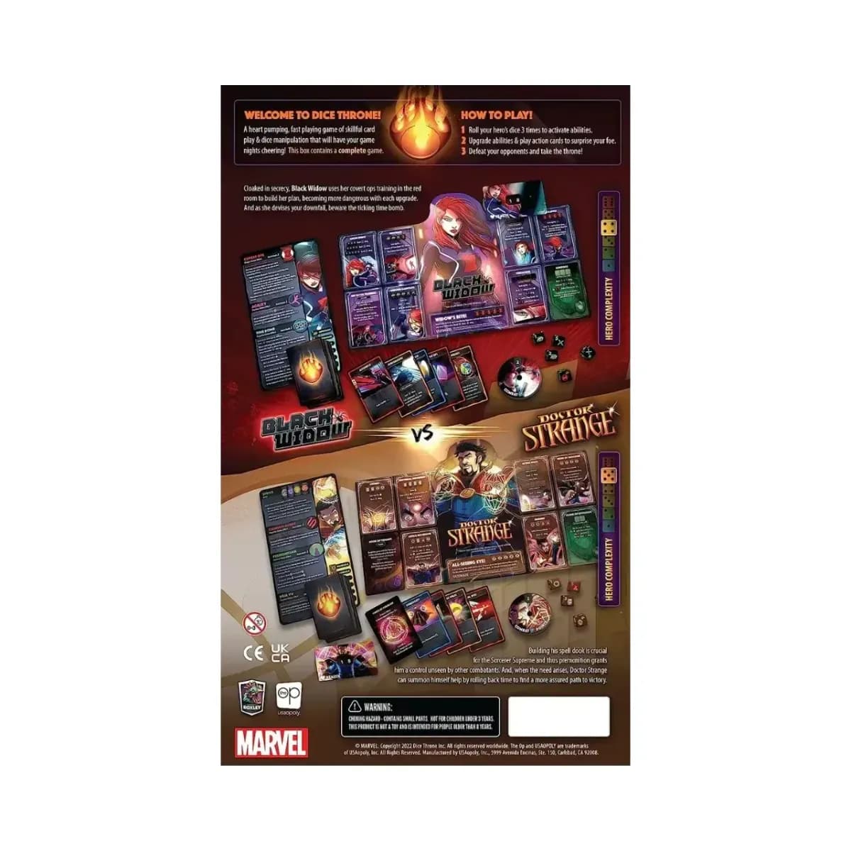 Marvel Dice Throne: Black Widow & Doctor Strange - Image 2