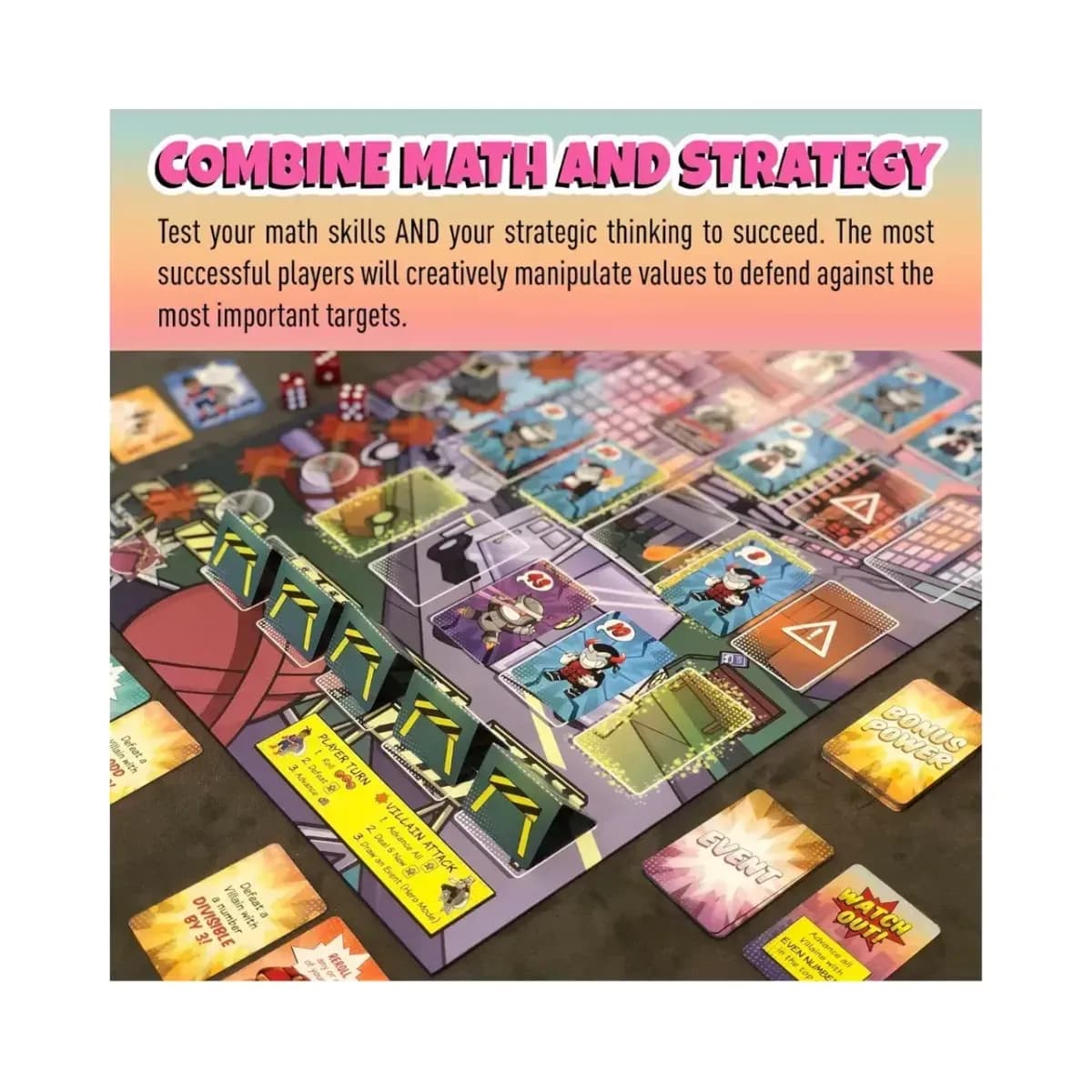 Outnumbered: Improbable Heroes Board Game - Image 4