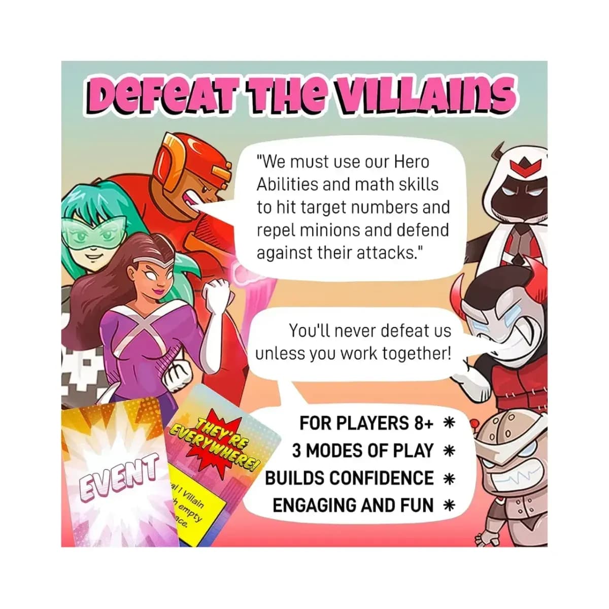 Outnumbered: Improbable Heroes Board Game - Image 5