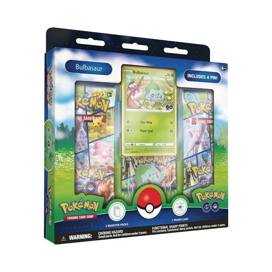 Pokémon TCG: Pokémon GO Pin Collection – Bulbasaur