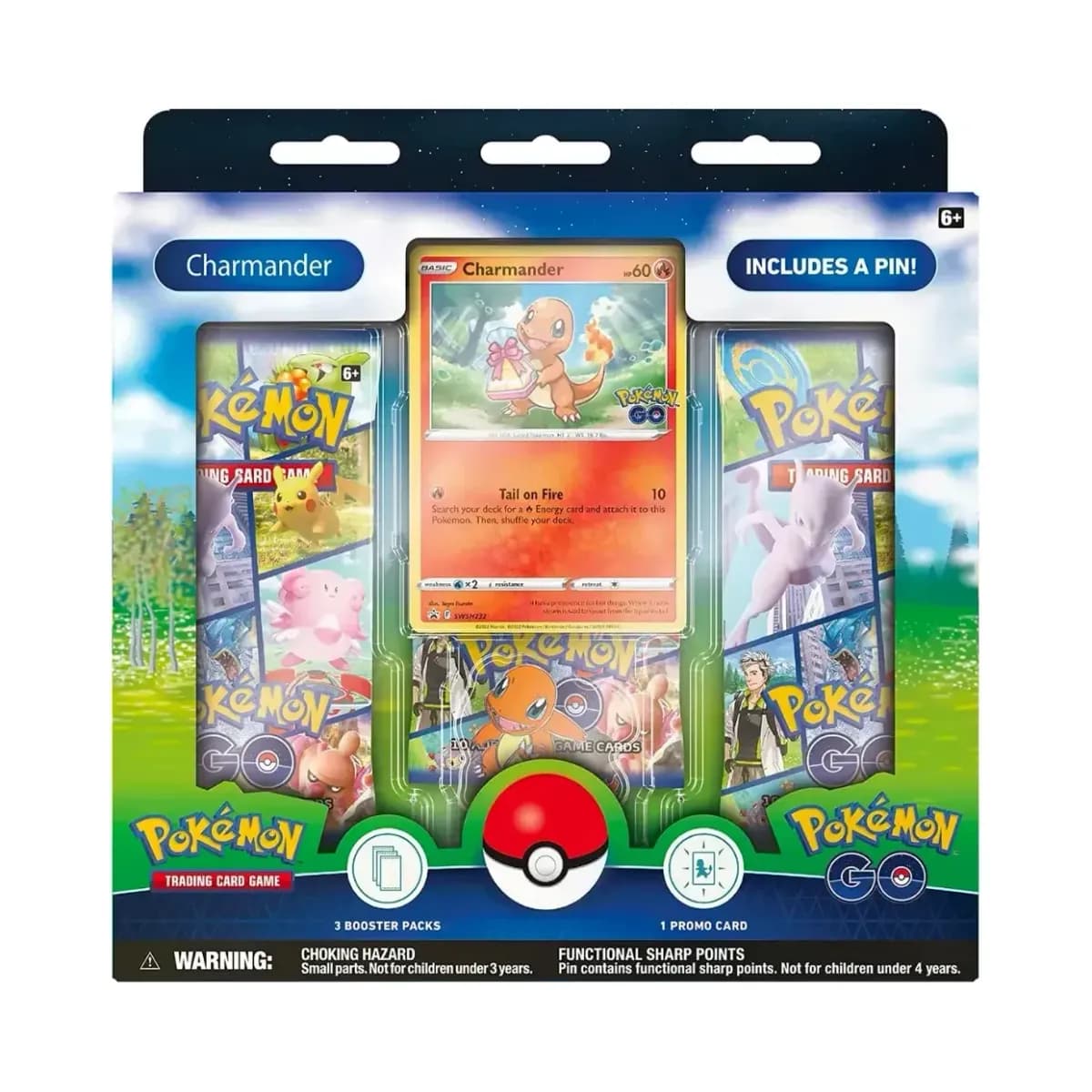 Pokémon TCG: Pokémon GO Pin Collection - Charmander - Image 2
