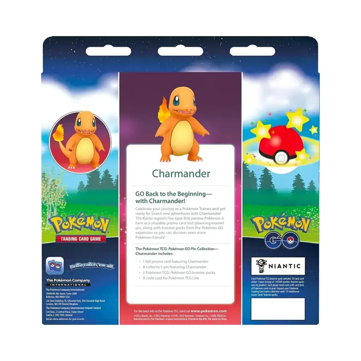 Pokémon TCG: Pokémon GO Pin Collection - Charmander - Image 4