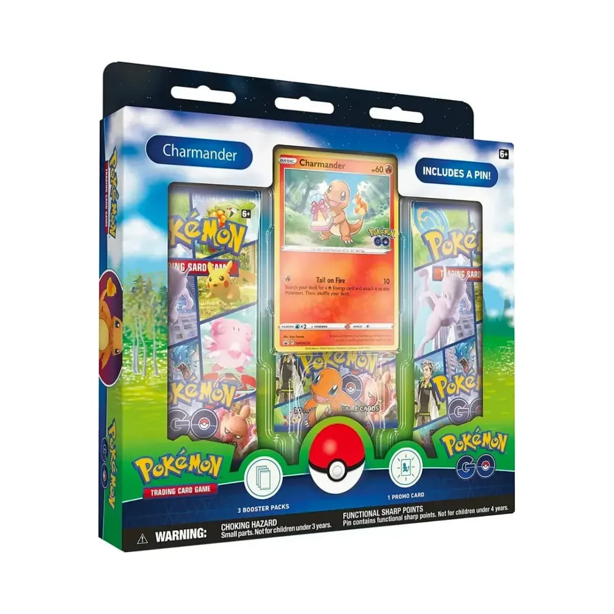 Pokémon TCG: Pokémon GO Pin Collection - Charmander