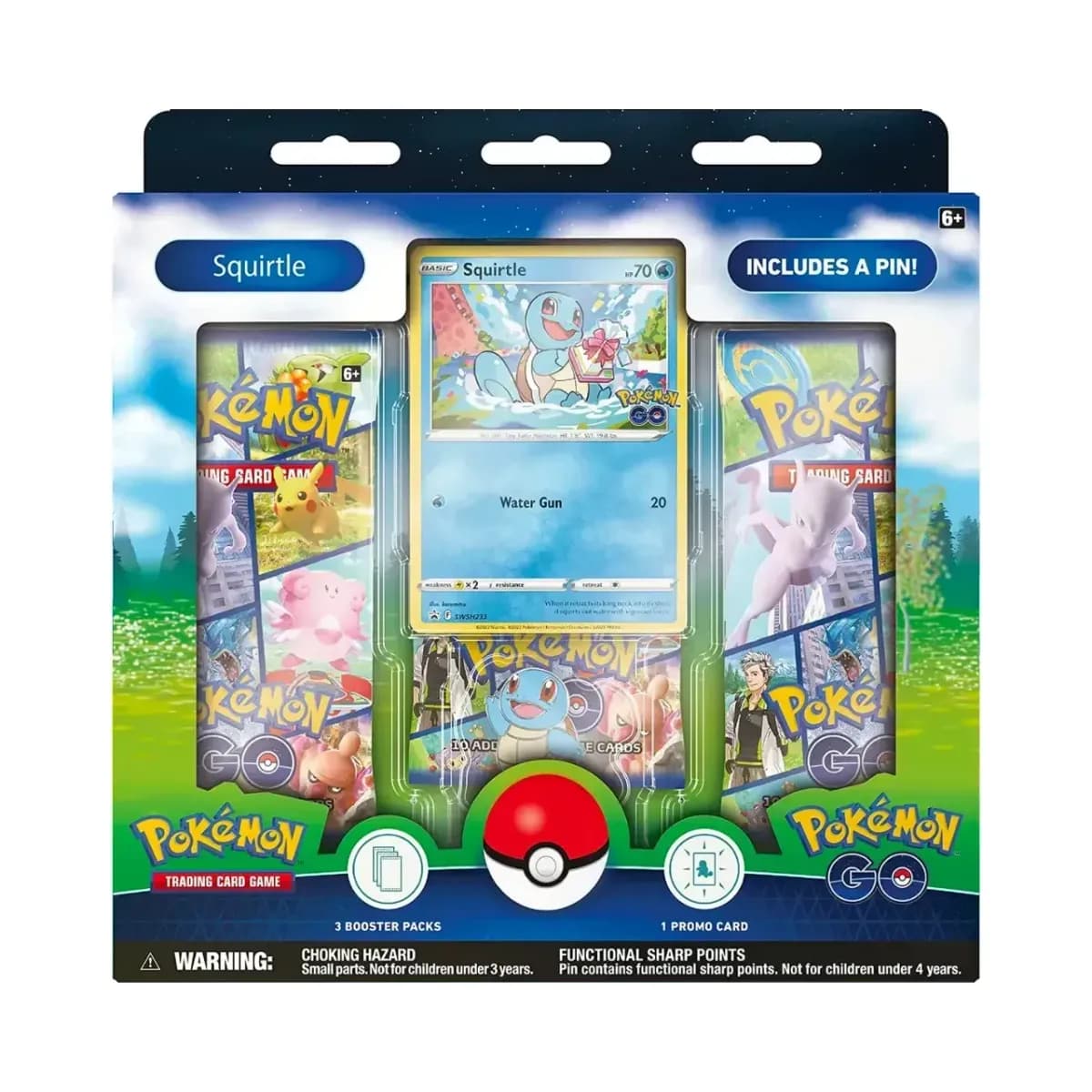 Pokémon TCG: Pokémon GO Pin Collection – Squirtle - Image 2