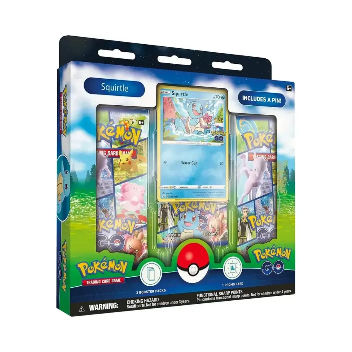 Pokémon TCG: Pokémon GO Pin Collection – Squirtle - Image 3