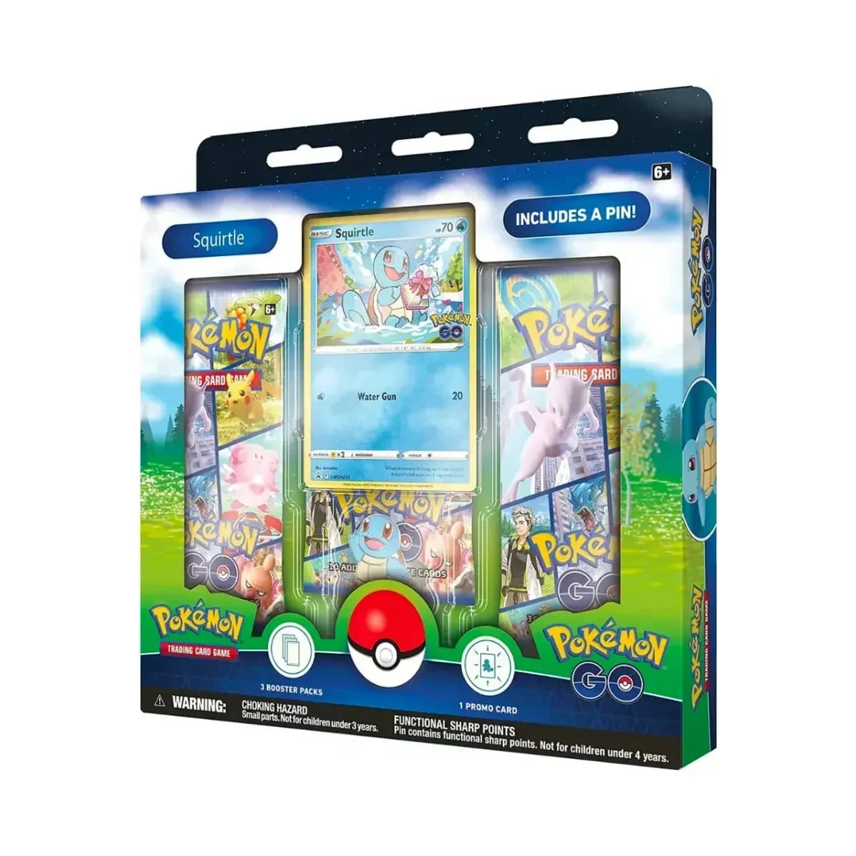 Pokémon TCG: Pokémon GO Pin Collection – Squirtle - Image 4