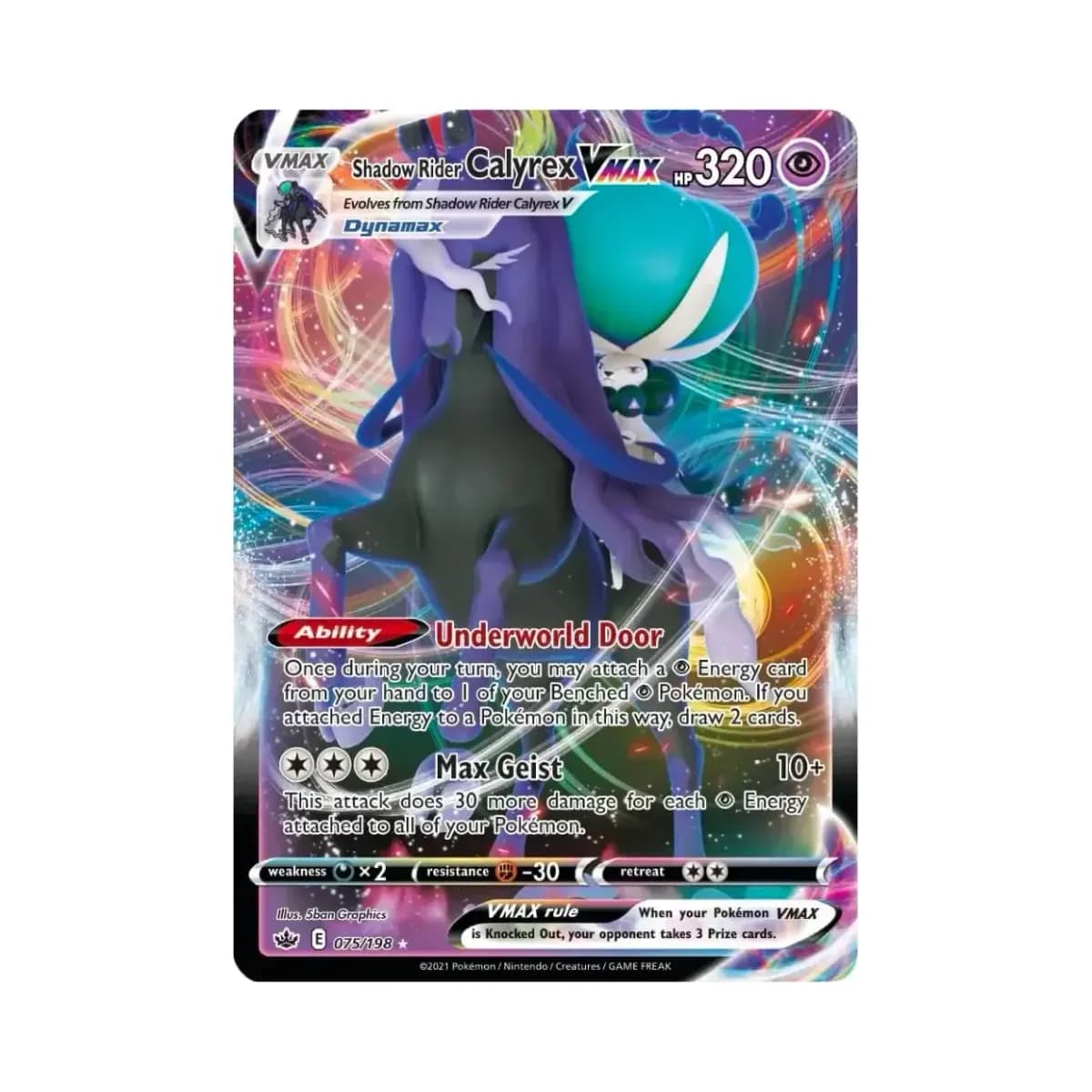 Pokémon TCG: Shadow Rider Calyrex VMAX League Battle - Image 3