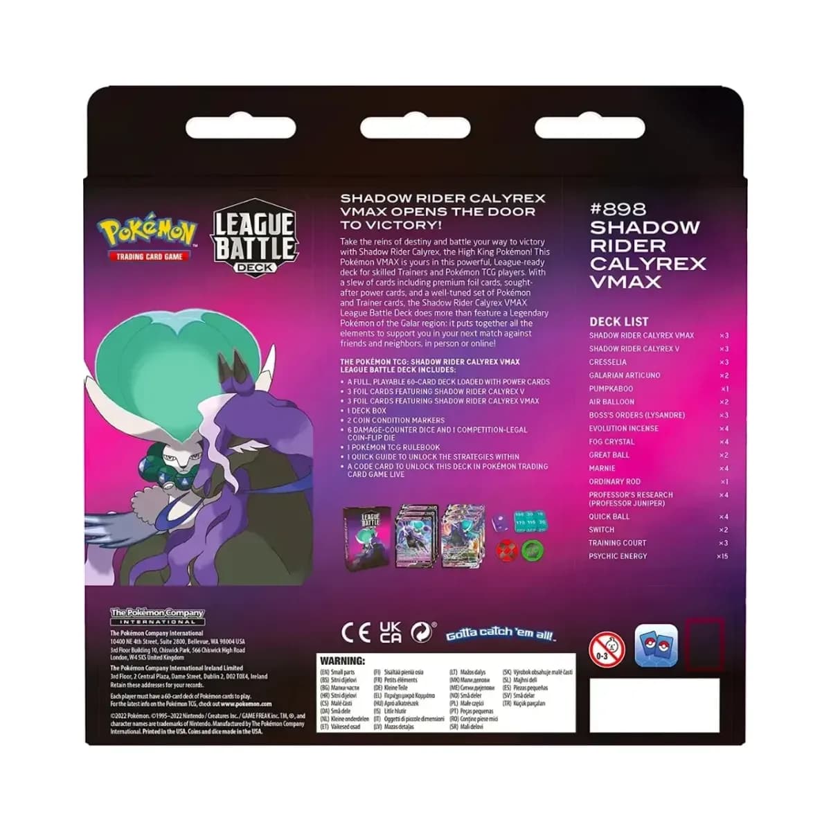 Pokémon TCG: Shadow Rider Calyrex VMAX League Battle - Image 8