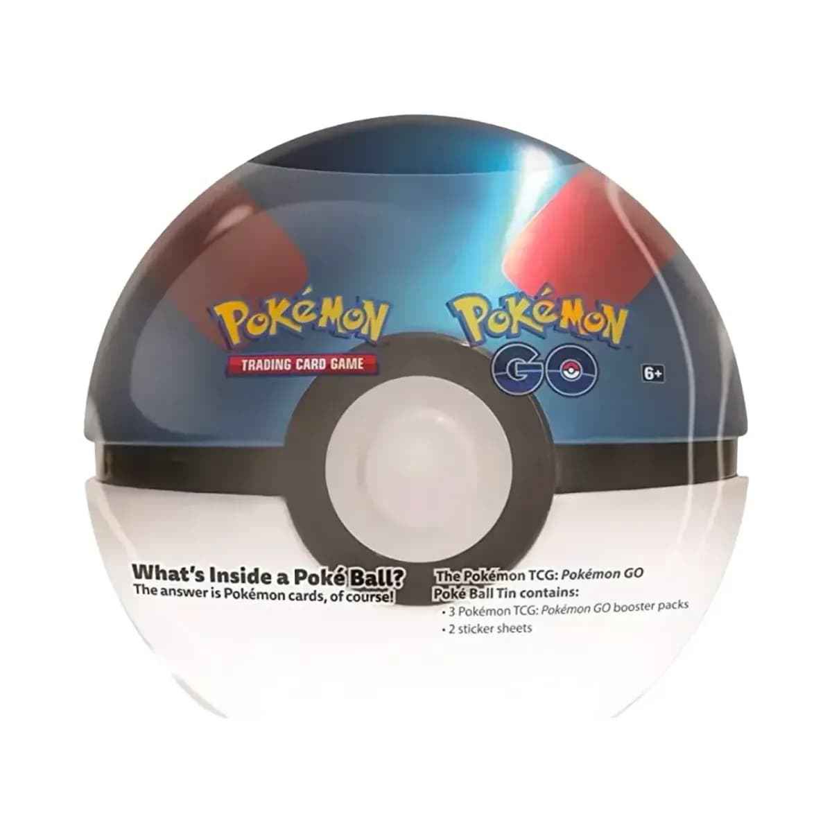 Pokemon TCG Go Poke Ball Tin - Blue Great Ball