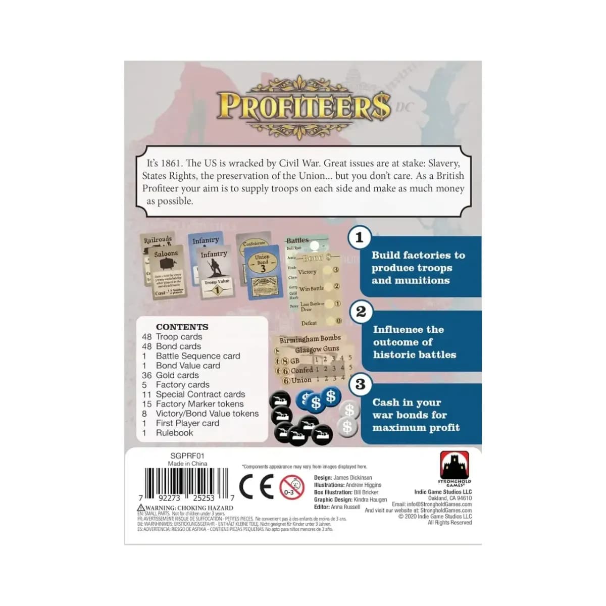 Profiteers Board Game - Image 3