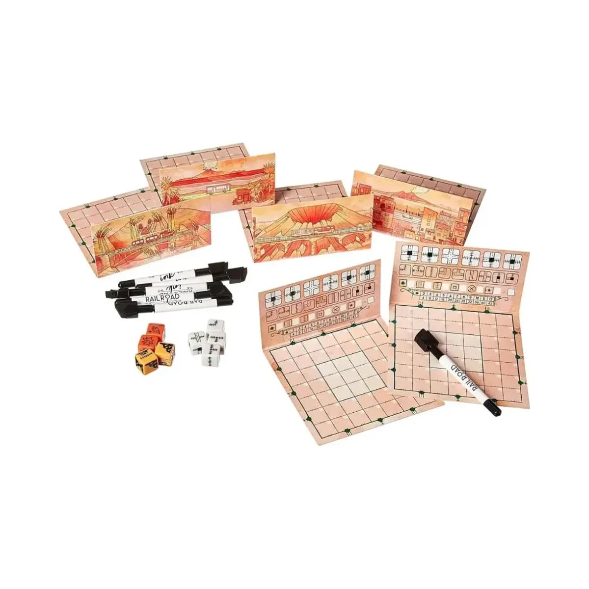 Railroad Ink: Blazing Red Edition - Image 2