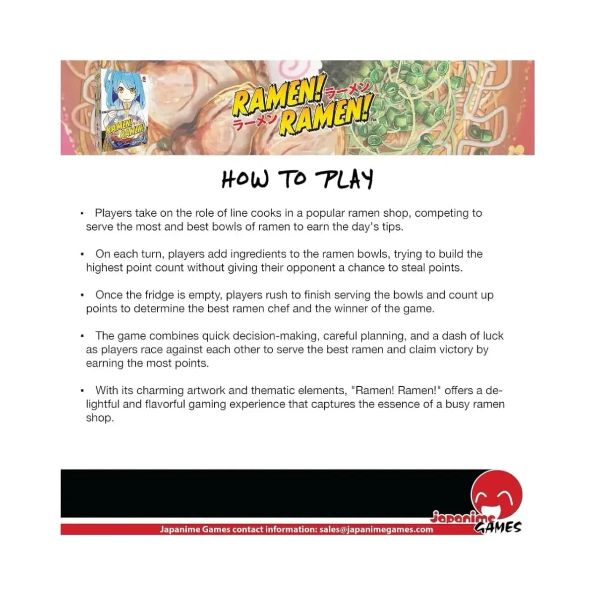 Ramen! Ramen! Card Game - Image 3