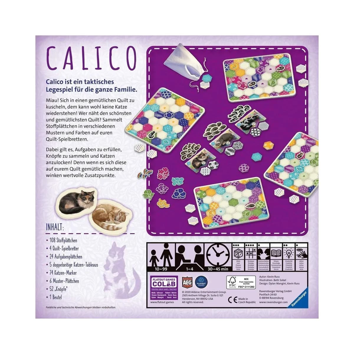 Ravensburger Calico Board Game - Image 5