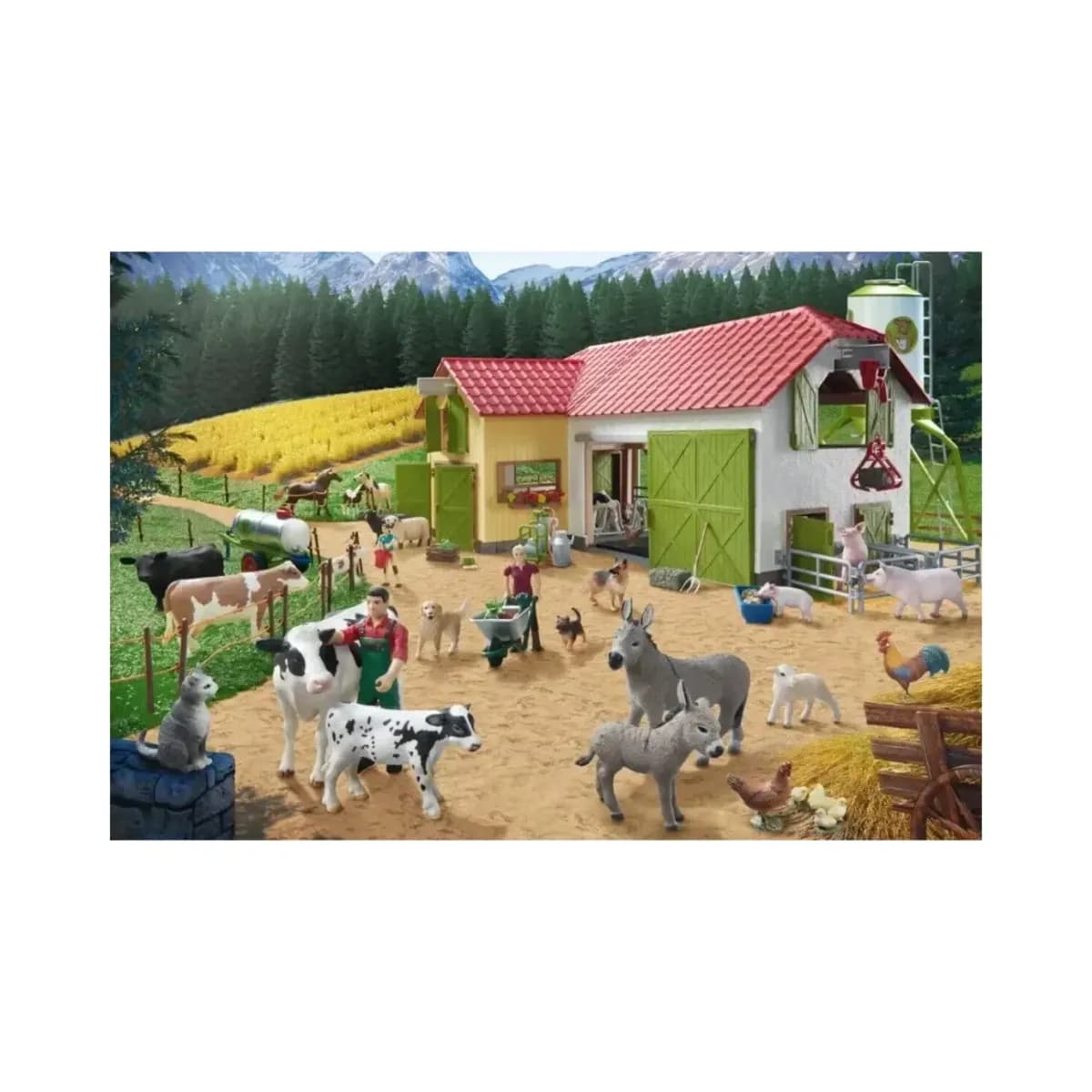Schmidt A Day at The Farm Jigsaw Puzzle - Image 2