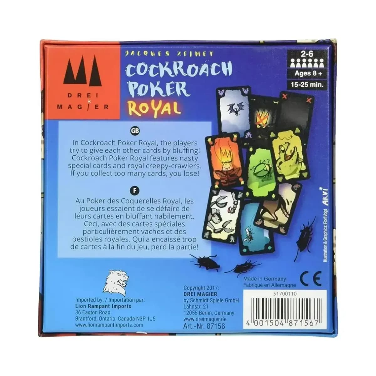 Schmidt Cockroach Poker Royal - Image 4