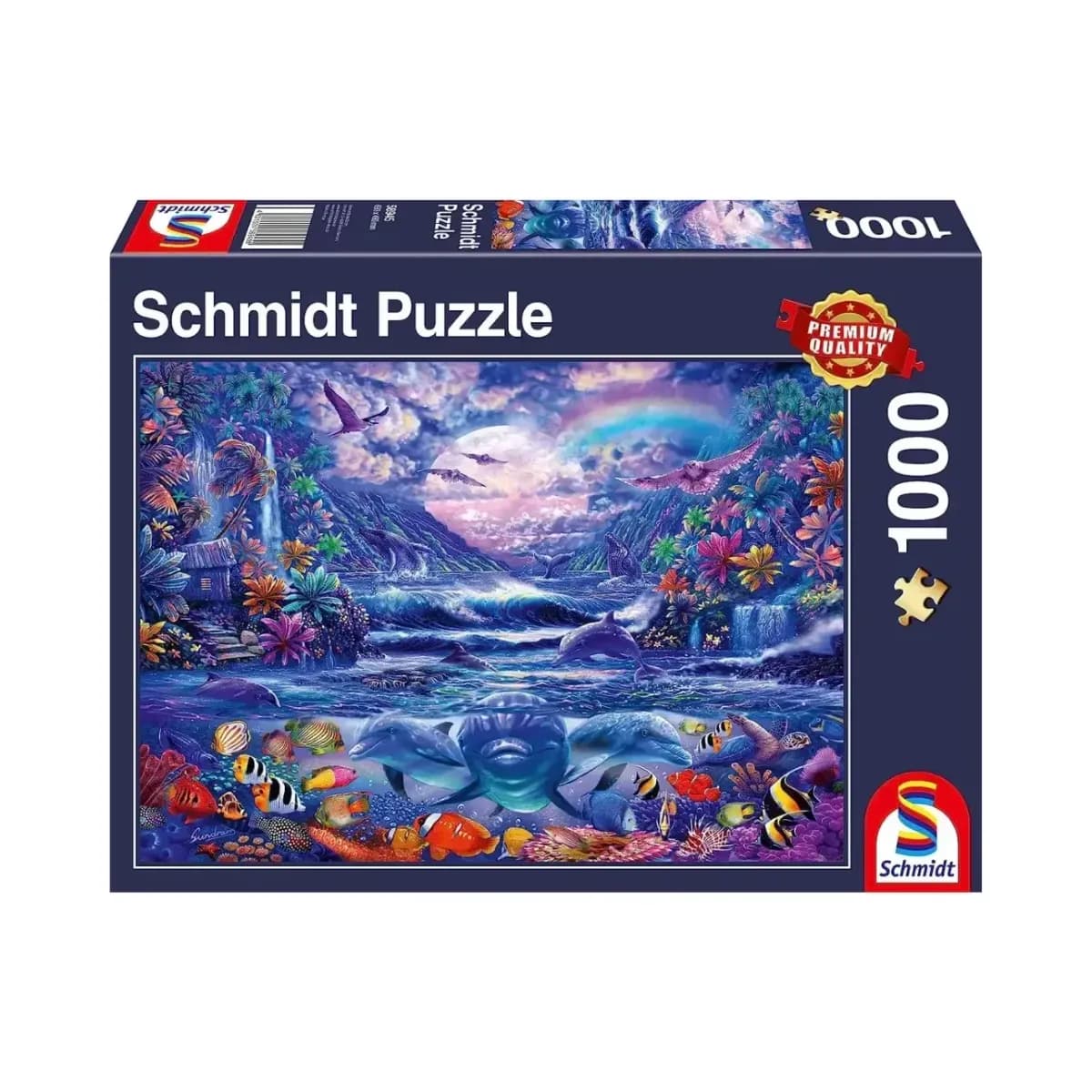 Schmidt Moonlit Oasis Jigsaw Puzzle (1000 Pieces)