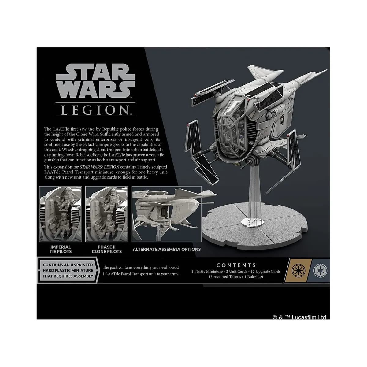 Star Wars Legion: LAAT/IE Patrol Transport Unit Expansion - Image 2