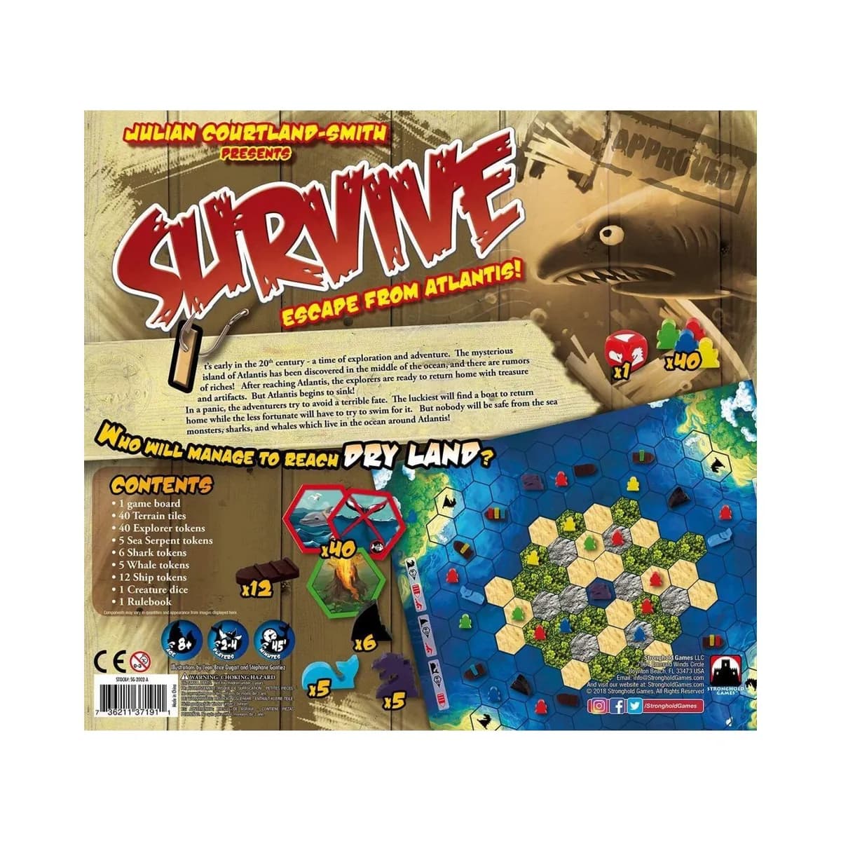 Survive Escape From Atlantis 30th Anniversary Edition - Image 2