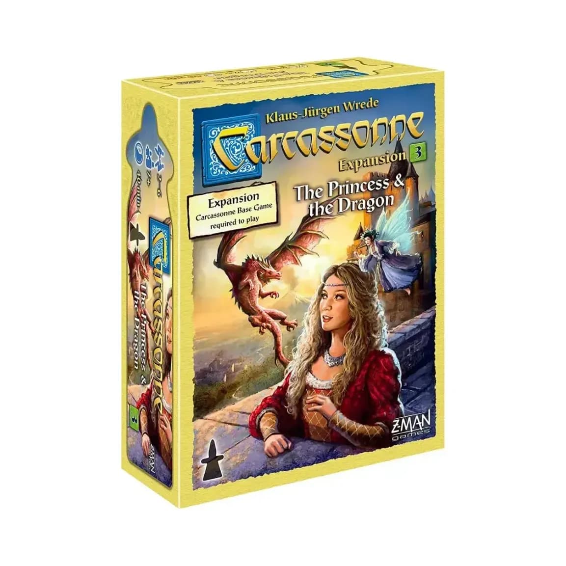 The Princess & The Dragon : Carcassonne exp. 3