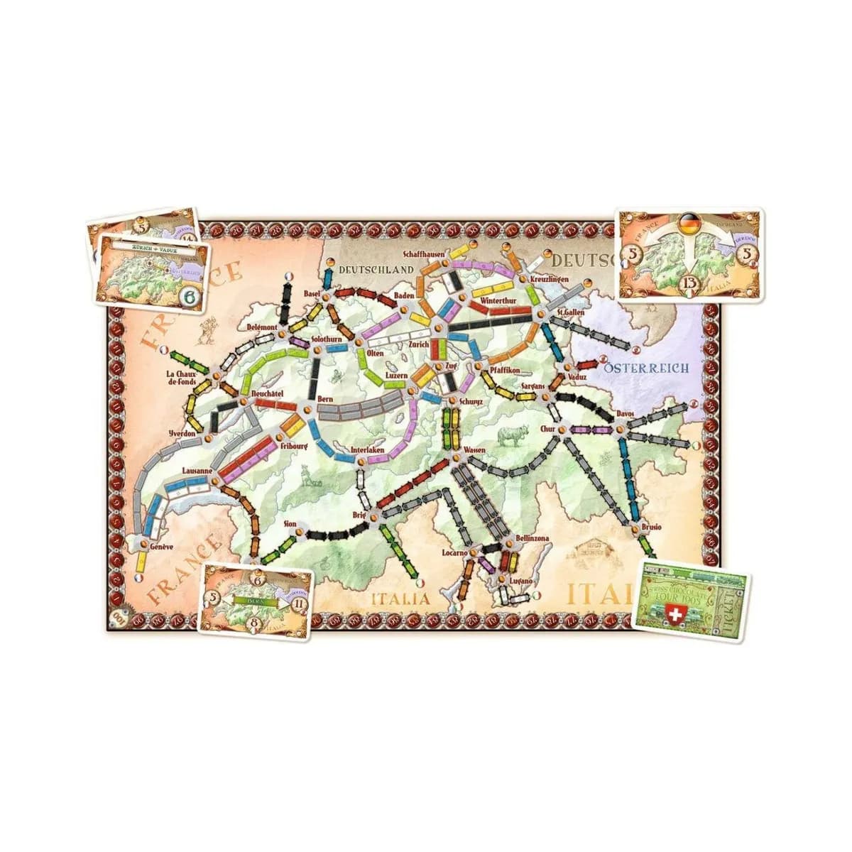 Ticket to Ride India & Switzerland - Image 2