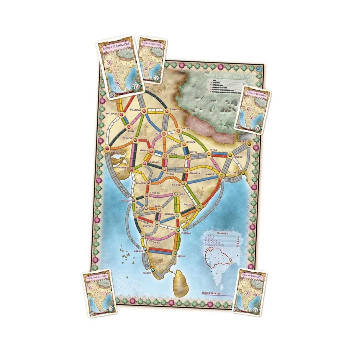Ticket to Ride India & Switzerland - Image 3