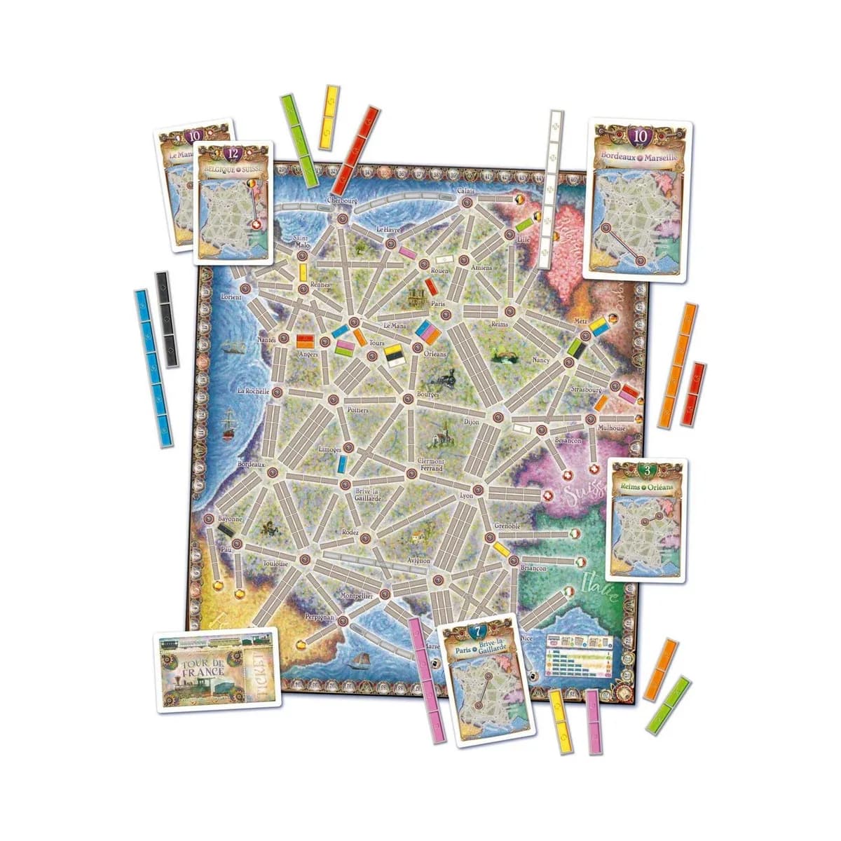 Ticket To Ride Map Collection: Volume 6 - France & Old West - Image 2